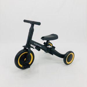 Para Brightbebe Multifuncional 4 en 1 Triciclo para niños Rango de edad 2-4 años Bicicleta de equilibrio plegable con dosel para bebés - Product Image 4