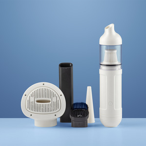 Mini secador de pelo y peine para perros, herramienta de aseo para mascotas, blanca, funciona con pilas - Product Image 2