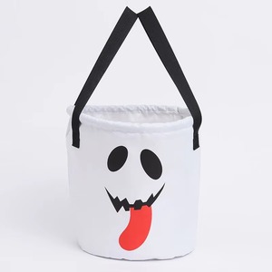 Cesta de Dulces de Halloween Luminosa Personalizada, Bolsa de Truco o Trato con LED, Cesta Multiusos para Niños - Product Image 6