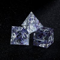 Dés à jouer RPG de qualité supérieure, personnalisés, à multiples faces, à bords tranchants, faits à la main, motif lune, en résine, pour Donjons et Dragons