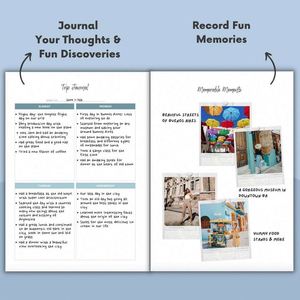 Hot Sale Travel <b>Planner</b> Custom Printing Hardcover Paper Gift Book Spiral Notebook Traveler <b>Journal</b> with Customized Logo - Product Image 3