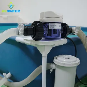 2.5G,5g, 7.5g, 10g Dễ dàng cài đặt Muối Clo Máy phát điện hồ bơi Muối chlorinator tế bào Muối chlorinator