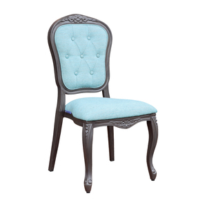Sillas Louis de Comedor de Estilo Nórdico, Modernas, Apilables, de Tela, Clásicas, para Restaurante, Hotel, en Oferta - Product Image 1