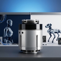 Module d'actionneur de couple intégré sans balais à joint creux pour bras robotique humanoïde