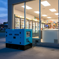 Generador diésel portátil de 10kva 15kva 20kva 25kva 30kw 50kva con motor Perkins, móvil, al mejor precio