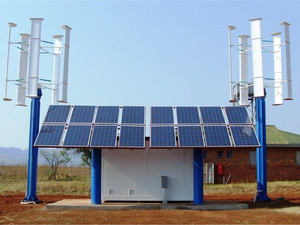 Générateur hybride solaire-éolien domestique 3000W, alimentation énergétique résistante aux perturbations pour les crises énergétiques - Product Image 1