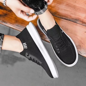 Chaussures décontractées pour hommes en maille respirante tissée, tendance et à la mode, pour l'été, vente en gros transfrontalière - Product Image 6