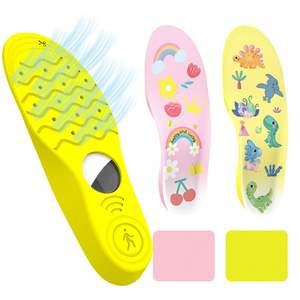 Plantillas de Zapatos con Dibujos Animados HFL con Soporte para Rastreador GPS Antipérdida para Niños y Ancianos, Compatible con IOS, Material de PU - Product Image 1