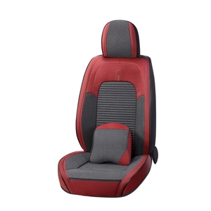 Housses de siège de voiture en cuir Housse de siège en lin de luxe Housses de siège pour automobiles - Product Image 3