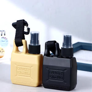 Botella de spray táctica de 80 ml, accesorio portátil para acampar al aire libre y senderismo con gancho de mosquetón para herramientas de supervivencia - Product Image 3