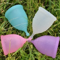 Copa Menstrual para el Cuidado Postparto, Higiene Femenina, Copa Menstrual de Silicona Reutilizable para Mujeres