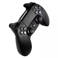 Manette de jeu sans fil à double vibration avec audio pour PS4 Support de chargement inclus