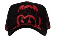 Gorra de Béisbol de Diseño Nuevo, Calidad G5, 5 Paneles, Logotipo Bordado en 3D, Forro Interior de Satén, Gorras de Gamuza con Pedrería