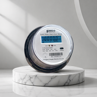 Compteur d'énergie numérique EM12100RS ANSI 2S monophasé trois fils pour l'électricité
