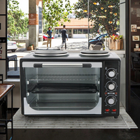 Four de comptoir commercial 35L pour la maison, four à pizza encastrable, micro-ondes, friteuse à air, cuisinière électrique et à gaz, pour dortoir, boulangerie, usine de pain