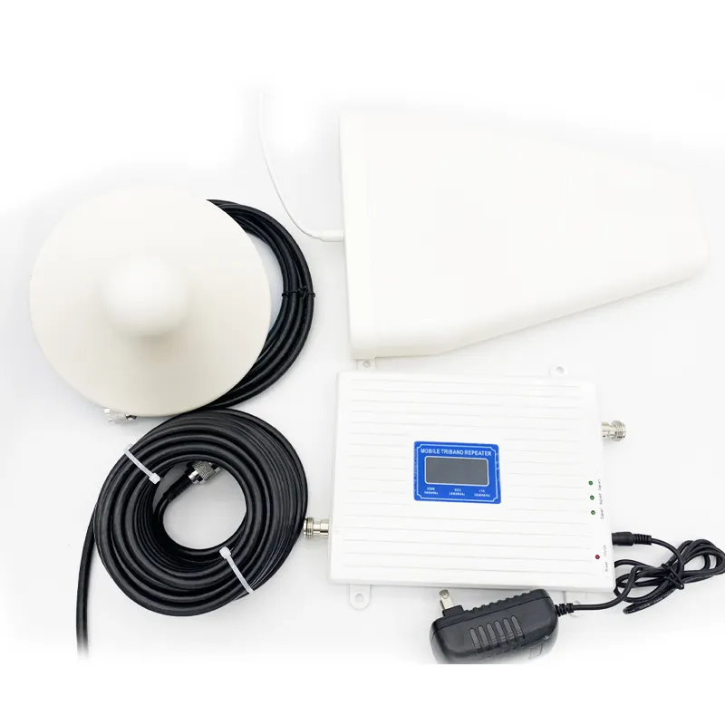 Factory price 900/1800/2100/2600Mhz cellular signal booster 2G/3G/4G phone repeater antenna