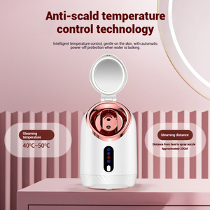 Vaporizador Facial 2 en 1 con Tecnología Nano Iónica, Vaporizador Facial Portátil con Vapor Frío y Caliente para Sauna Facial en Casa, Spa Hidratante - Product Image 6