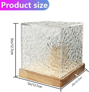 Home Decoration Dynamic Water Ripple <b>Light</b> Rgb Color Changing Atmosphere Lamp Indoor Ambient <b>Night</b> <b>Light</b> - Product Image 2