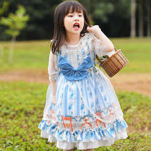 Costume de la Journée des Enfants Lolita 2026, robe de spectacle pour animatrice, costume d'étudiant - Product Image 2