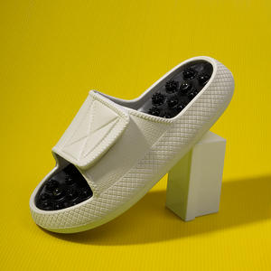 Pantuflas de verano antideslizantes para el cuidado de la salud, con acupresión y masaje para pies, de una sola tira, para interiores y exteriores, para parejas, hombres y mujeres. - Product Image 4