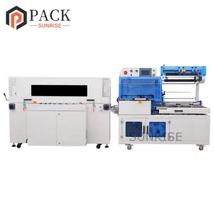 Heat Shrink Wrapping Packaging Machine Side Shrink Wrap Machine tunnel for carton card book food tray
