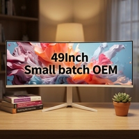 Moniteur de jeu incurvé 49 pouces 4K 5K KVM 165Hz 32:9 avec haut-parleur, livraison rapide, OEM