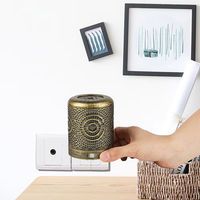 Lampe d'aromathérapie à l'huile parfumée longue durée romantique à induction automatique pour la maison d'hôtel