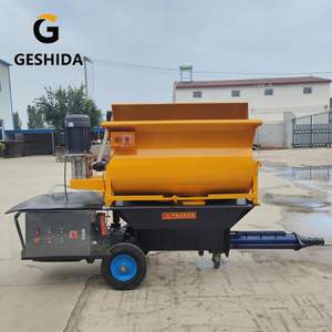 Hoogwaardige Vliegtuig Meng-En Sproei-Eenheid Voor Diesel Betonmortel, Witte <span class=keywords><strong>Cement</strong></span> Mortel Spuitmachine Te Koop - Product Image 2