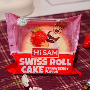 Gâteau roulé suisse aux quatre saveurs (fromage, chocolat, fraise, <span class=keywords><strong>matcha</strong></span>) Hi SAM 70g, directement de l'usine - Product Image 5
