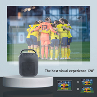 Proyector Inteligente para el Hogar de Alta Calidad Full HD 1080P 1000ansi con Google TV, Altavoz de 10W y Enfoque Automático