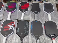 Raquette de pickleball professionnelle de style identique à celui des grandes marques, 5e génération, en fibre de carbone T700 pressée à chaud avec protection de bord en TPU 16 mm