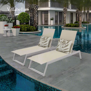 Chaise longue <span class=keywords><strong>de</strong></span> <span class=keywords><strong>jardin</strong></span> en aluminium, mobilier d'extérieur moderne et luxueux, mobilier <span class=keywords><strong>de</strong></span> piscine, chaise longue <span class=keywords><strong>de</strong></span> plage - Product Image 2