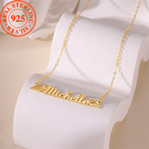 <span class=keywords><strong>Argento</strong></span> Sterling <span class=keywords><strong>925</strong></span> personalizzato <span class=keywords><strong>con</strong></span> ali d'angelo <span class=keywords><strong>con</strong></span> <span class=keywords><strong>nome</strong></span> personalizzato <span class=keywords><strong>collana</strong></span> gioielli <span class=keywords><strong>con</strong></span> <span class=keywords><strong>nome</strong></span> personalizzato ciondolo lettera <span class=keywords><strong>collana</strong></span> donna - Product Image 5