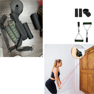 Set <span class=keywords><strong>di</strong></span> Fasce Elastiche in TPE o Latex per <span class=keywords><strong>Allenamento</strong></span>, Lunghe Bande <span class=keywords><strong>di</strong></span> Resistenza per Esercizi Sportivi e Palestra - Product Image 2