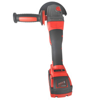 Meuleuse d'angle sans fil 20V à batterie lithium, 4/5 pouces, rouge, avec moteur sans balais, pour découpe, polissage et meulage