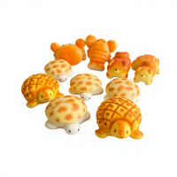 Jouet anti-stress en PU souple à remontée lente, en forme de tortue, crabe, homard, en stock, simulation de nourriture pour enfants et adultes