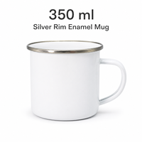 Mug en émail blanc et bleu, tasse à café en métal avec imprimé citrouille et fantôme, pour fournisseur de cadeaux en gros, ensembles promotionnels 350-700ml