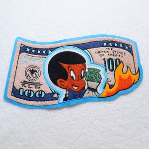 แผ่นปักลายหมีผ้ากำมะหยี่รีดด้วยความร้อนสำหรับเสื้อฮู้ด - Product Image 5