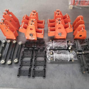 China Fábrica Direta Novo 2-3 Eixo Americano Tipo Semi-Reboque Peças 13T 16T Suspensão Mecânica com Folha Primavera Venda Quente - Product Image 3