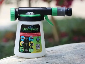 Портативный 1 л Емкость ABS + PP Пластиковый садовый шланг опрыскиватель легкий распылитель давления для повседневного полива - Product Image 4