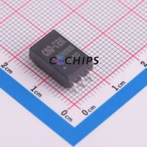 Transformateur d'impulsions CB0606S SMD-6P, 13,3x8,5 mm Inducteur 1CT :1CT2% 4,3 kV 450 mOhm 370 uH - Product Image 1