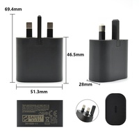 Grosir Pabrik Charger Super Cepat 25W Tipe C USB C PD3.0 PPS Travel Adapter untuk Samsung Galaxy Z Fold5 20 S20 S23 S24Ultra