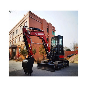 Second Hand 5 Ton Compact Excavator Used Yanmar VIO50 VIO50-6A Mini Excavator <b>Small</b> Digger Low Working Hours CE Certified - Product Image 5