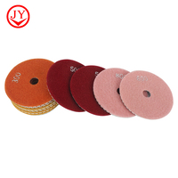 Disque de meulage à eau douce 100 mm diamanté humide/sec poli pour marbre et granit carrelage sol OEM/ODM Marque JY Modèle G-SM
