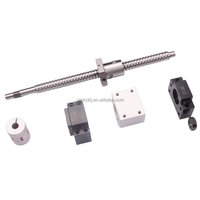 Kit complet de vis à billes SFU1605 à faible bruit avec unités de support BK12 BF12 pour système de transmission linéaire de machine de fraisage CNC