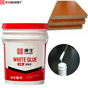 Pegamento de unión de lámina decorativa de PVC a base de agua para laminación de paneles de muebles con excelente capacidad de lijado y planitud - Product Image 2