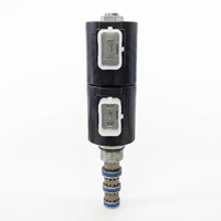 Vanne hydraulique à cartouche actionnée par solénoïde professionnelle ISV10-4754B, 3 positions, 4 voies, à action directe, vente en gros