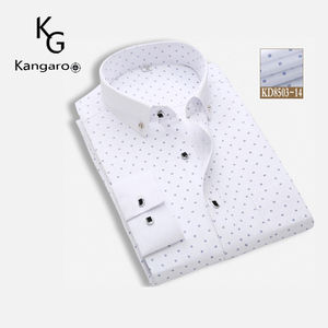 De algodón de cuidado fácil de los hombres de manga larga no de hierro <span class=keywords><strong>sin</strong></span> arrugas esmoquin camisas - Product Image 2