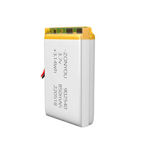 도매 고성능 902540 파우치 셀 리포 배터리 850mAh 긴 수명 500회 사이클 소비자 전자제품, 전동 공구, 장난감용 - Product Image 3