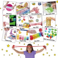 Offre Spéciale usine directe fou moelleux Slime fournitures changement de couleur Slime décoration bricolage moelleux Slime Kit pour les 8-12 ans